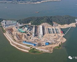 珠三角水资源配置工程高新沙泵站永久用电成功接入
